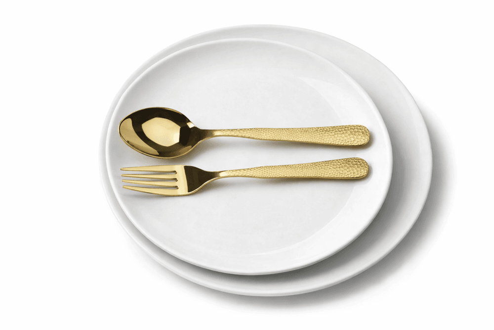 Stainless Steel PVD Coated Cutlery Set WIth Stand – Hammar