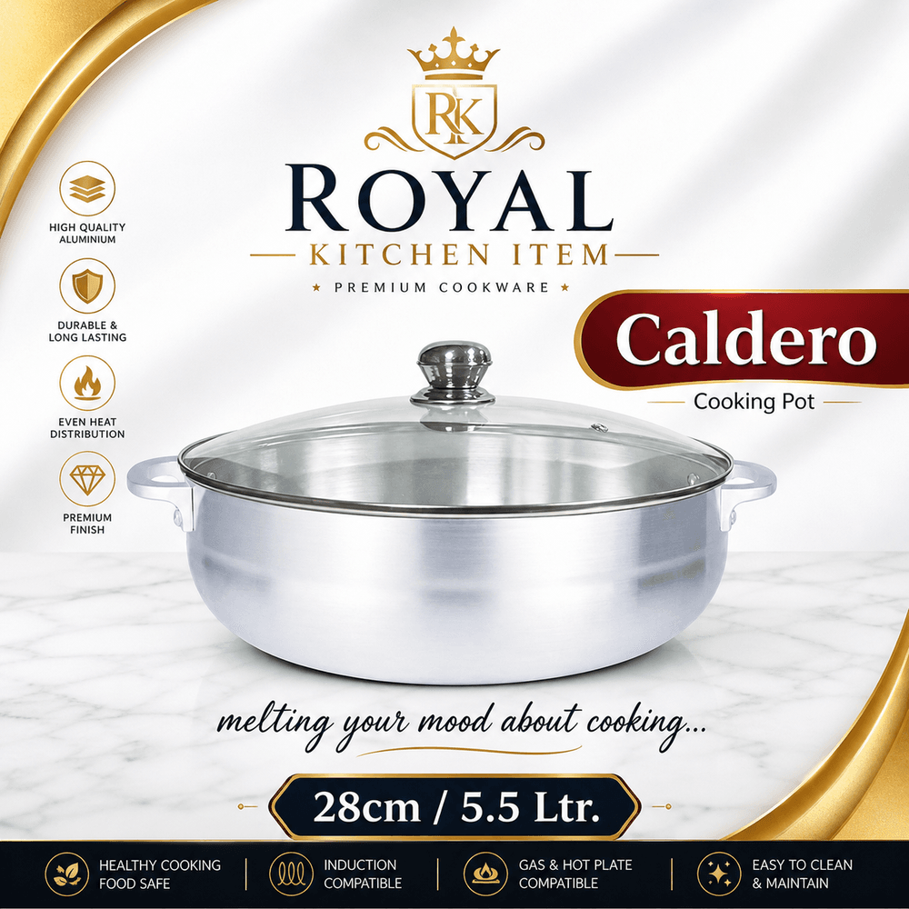KK Metal Finish Caldero Pot