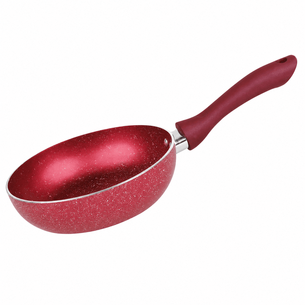 Chef Granito Series 3 Layer Marble Coating Nonstick Fry Pan – Maroon
